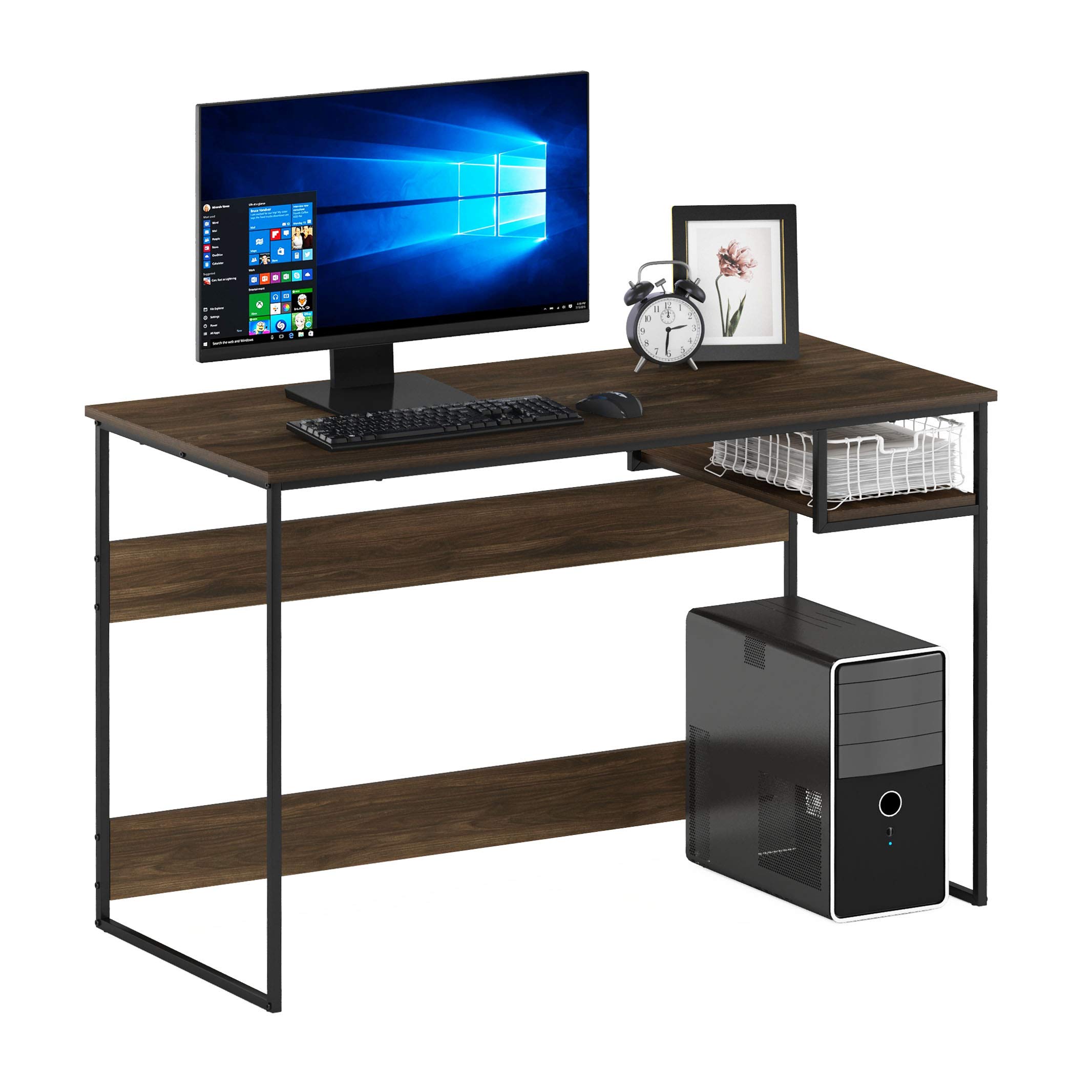 Amazon.com: FURINNO Moretti Lifestyle Study Desk, 45 Inches
